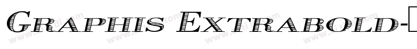Graphis Extrabold字体转换